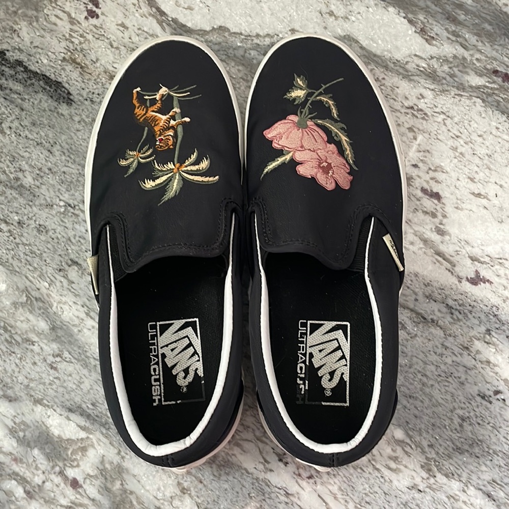 Never worn vans slip on sneaker. Smoke free home